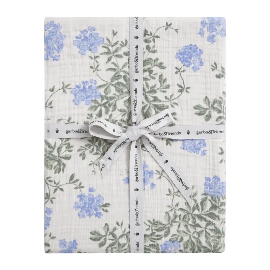 Drap-housse Plumbago Muslin, 90x200x30 cm