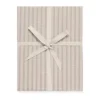 Drap-housse Stripe Mauve, 60x120x20 cm