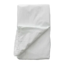 Drap-housse Tell Me More, Blanc, 240x260 cm