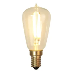 E14 T25 LED soft glow filament, 3,8 cm 2200K