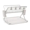 Egouttoir à vaisselle pliable Sinkside 51 cm, Gris clair