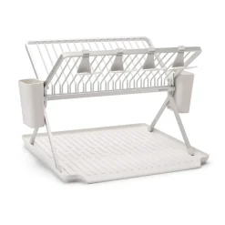 Egouttoir à vaisselle pliable Sinkside 51 cm, Gris clair
