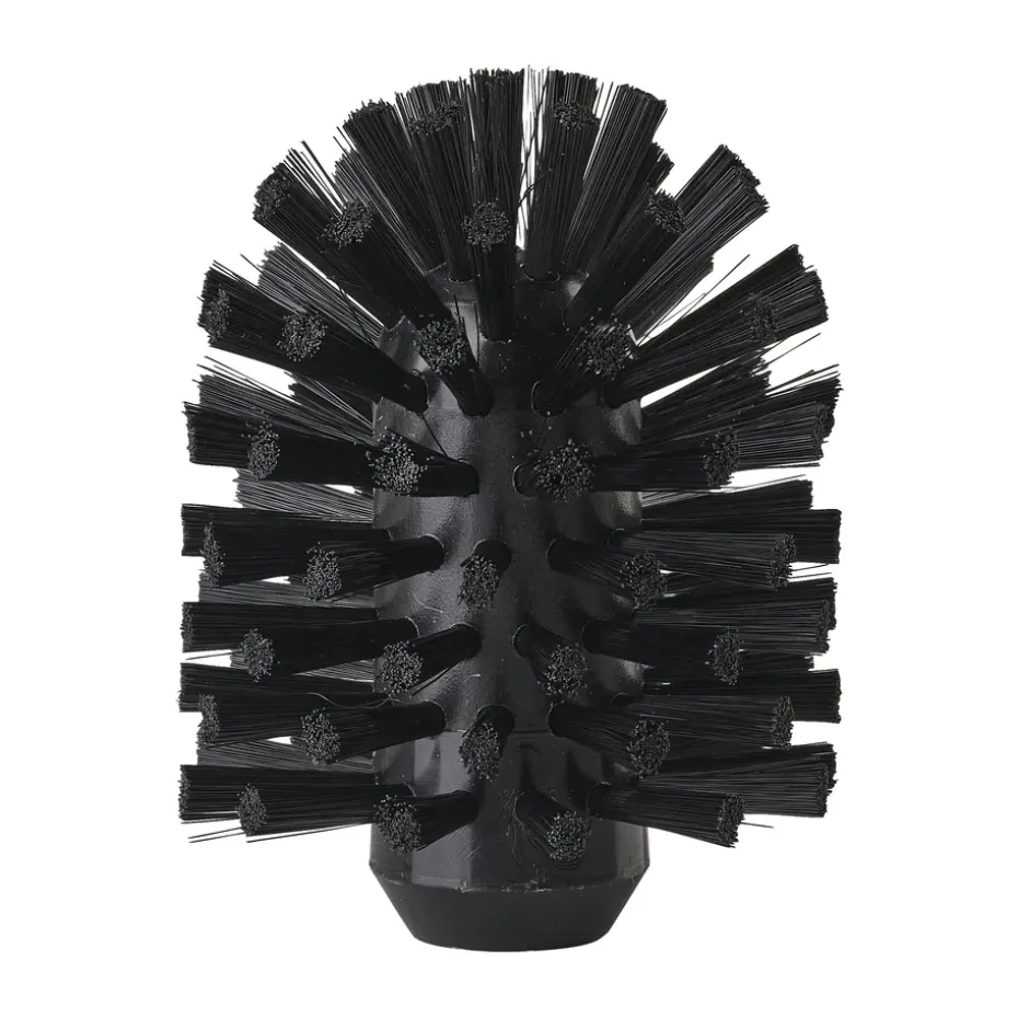 Embout pour brosse WC Zone Denmark Ø6,5x9 cm, Noir