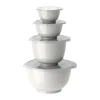 Ensemble de bols Margrethe, lot de 4, Blanc