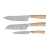 Ensemble de couteaux 3 pièces Nordwik, Bois comprimé