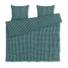 Ensemble de lit Bæk&Bølge 220x220 cm, Vert-bleu clair