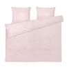 Ensemble de lit Monochrome Lines 220x220 cm, Rose-blanc