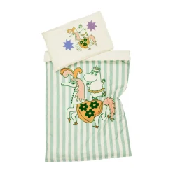 Ensemble de literie Moomin 85x125 cm, Cirkus randigt