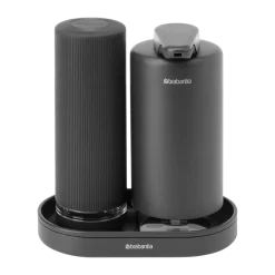 Ensemble pompe à savon et distributeur à liquide vaisselle SinkStyle, Mineral Infinite Grey