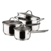 Ensemble de casseroles Kosmo 3 Pièces, Acier inoxydable