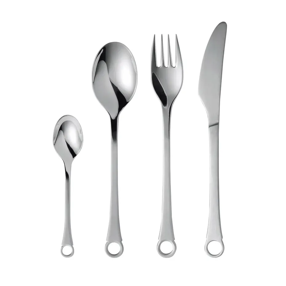 Ensemble de couvert Pantrys 16 pièces, Acier inoxydable