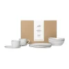 Ensemble petit-déjeuner Nordic Salt pour deux, 6 pièces