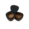 Ensemble sel & poivre Curve lot de 2, Naturel-noir anthracite