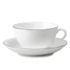 Ensemble tasse à thé Nature rond, Tasse à thé + soucoupe