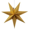 Etoile de l'avent Dot 54 cm, Doré