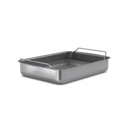 Eva Trio Professional poêle longue avec grille, 22x30 cm