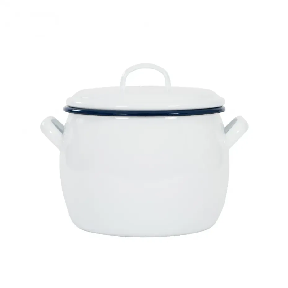 Fait-tout avec couvercle Kockums 4 l, Kockums White (Blanc)