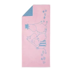 Family time serviette de bain Mumin, 70x140 cm