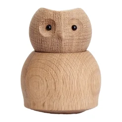 Figures en bois Andersen Owl Medium, Oak