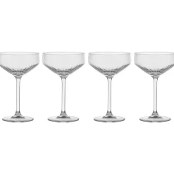 Flûte à champagne Pristine 29 cl Lot de 4, Clair