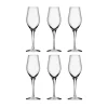 Flûte à champagne Sense 25,5 cl, lot de 6, Transparent