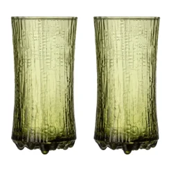 Flûtes à champagne Ultima Thule sable finlandais 18 cl, 2 pièces, Vert