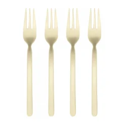 Fourchette à dessert STELLA champagne lot de 4, 15,5 cm