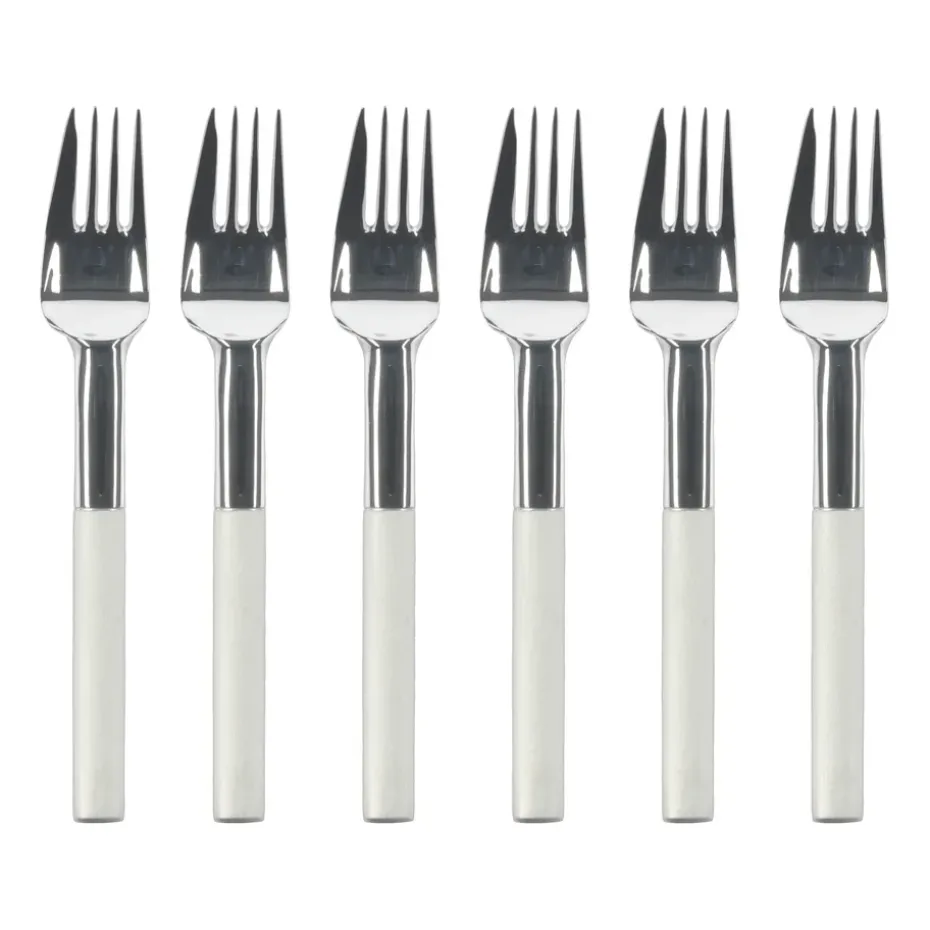 Fourchette à gâteau Nobel Lot de 6, Acier inoxydable