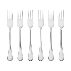 Fourchette à gâteau Oxford Lot de 6, Acier inoxydable