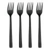 Fourchette Raw, lot de 4, Noir