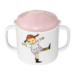 Gobelet à bec Pippi Cirkus 20 cl, Rose