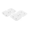 Égouttoir Zwilling pour boîtes sous vide M/L, lot de 2, Blanc