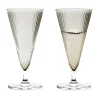 Grand Cru Nouveau verre à champagne 20 cl lot de 2, Smoke