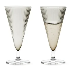 Grand Cru Nouveau verre à champagne 20 cl lot de 2, Smoke