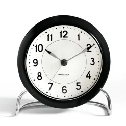 Horloge de table AJ Station, noir