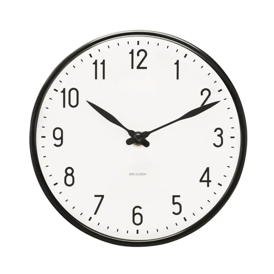 Horloge murale Arne Jacobsen Station, 16 cm