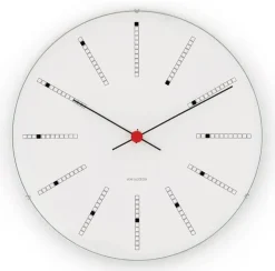 Horloge murale Arne Jacobsen Bankers, Ø 29 cm