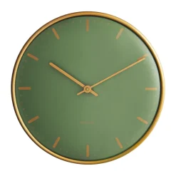 Horloge murale Arne Jacobsen City Hall, Vert, Ø29 cm