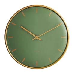 Horloge murale Arne Jacobsen City Hall, Vert, Ø21 cm