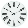 Horloge murale Arne Jacobsen Roman, diamètre 16 cm