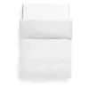 Housse de couette Duo 150x210 cm, Blanc