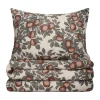 Housse de couette et taie d'oreiller Pomme Muslin, 140x200 cm/50x70 cm