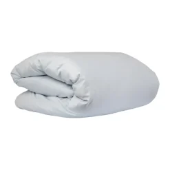 Housse de couette Satina, Bleu clair, 150x210cm