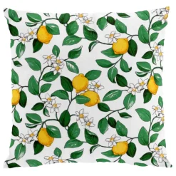 Housse de coussin Citronlycka, blanc
