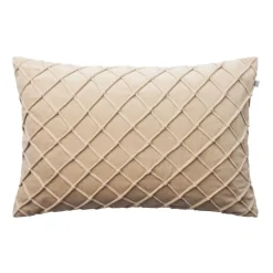Housse de coussin Deva 40x60 cm, Hâlé