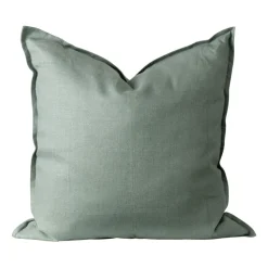 Housse de coussin en lin Calm 50x50 cm, Smokey Blue