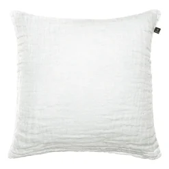 Housse de coussin Hannelin 50x50cm, blanc