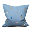 Housse de coussin Swimmers 45x45 cm, Blue