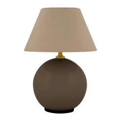 Iris 16 lampe de table portable, Mocha