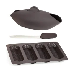 Kit de boulangerie Lékué lot de 3, Marron